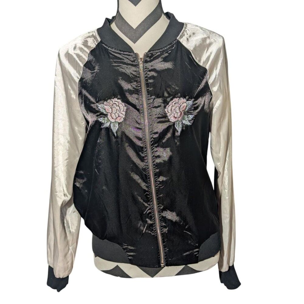 RolyPoly M Embroidered Souvenir Bomber Jacket